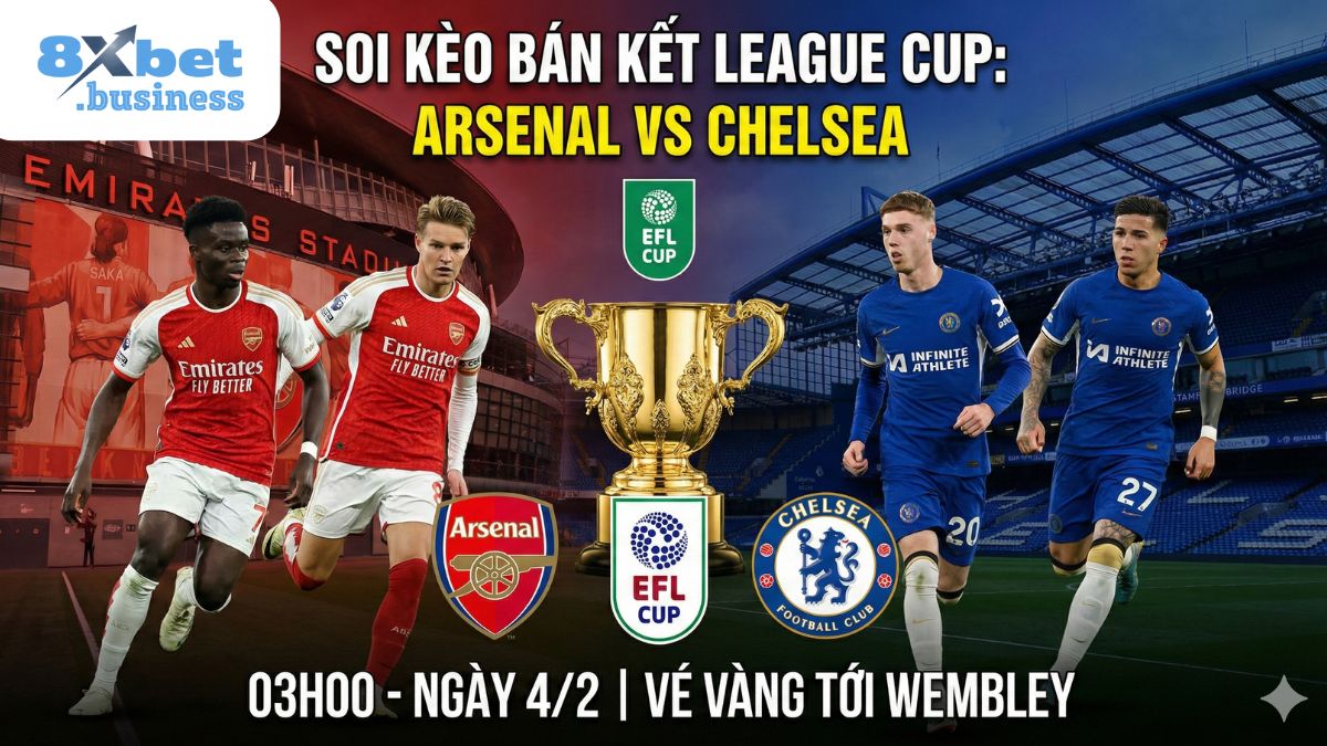 Emirates rực lửa chờ đón trận Derby London quyết định tấm vé đến Wembley.